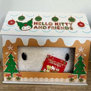 Hello Kitty Gingerbread House Plush New